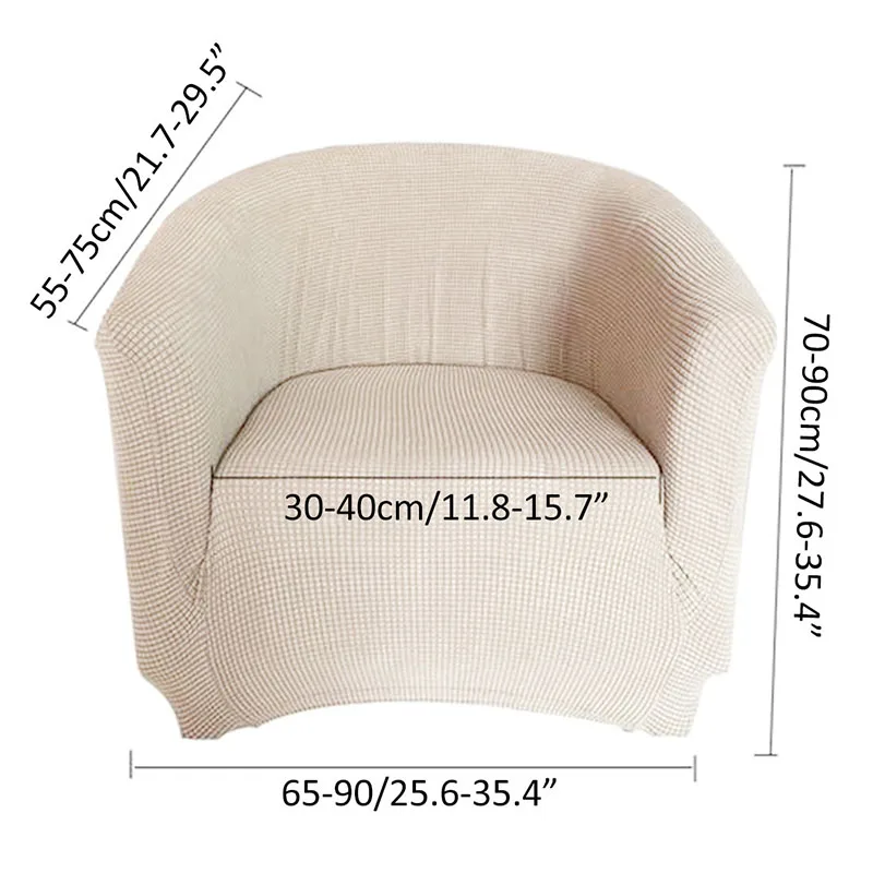 Spandex Modern Tub Club Chair Cover Elastic Accent Chair Sofa Protector Single Sofa Seater Slipcover Case for Living Room
Spandex Modern Tub Club Chair Cover Elastic Accent Chair Sofa Protector Single Sofa Seater Slipcover Case for Living Room