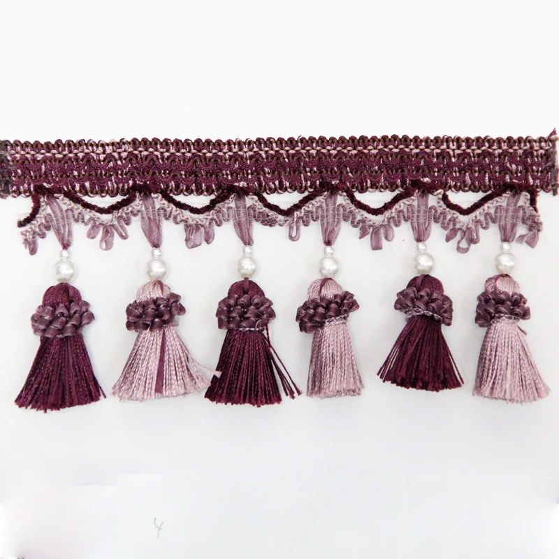 6M/bag Tassel Curtain Fringe decorative Curtain Trimmings Fringe Curtain accessories Lace Trim
6M/bag Tassel Curtain Fringe decorative Curtain Trimmings Fringe Curtain accessories Lace Trim