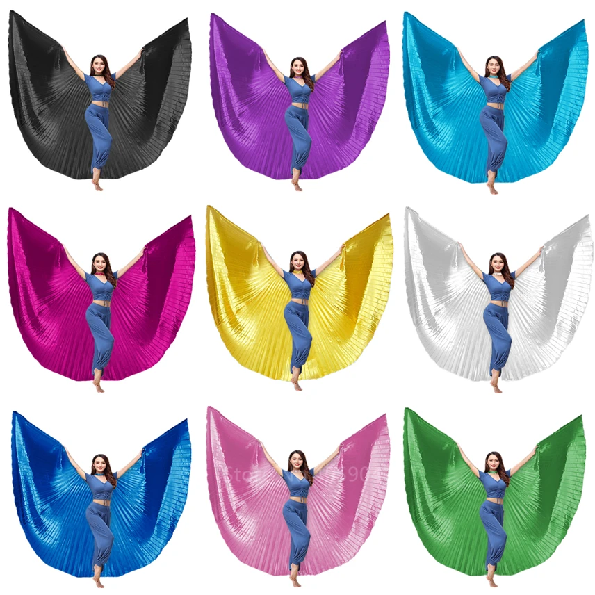 New Wings of Isis Dance Butterfly for Gypsy Women Skirt Carnival Party Stage Performance Belly Dancing Wear Gold Costumes
New Wings of Isis Dance Butterfly for Gypsy Women Skirt Carnival Party Stage Performance Belly Dancing Wear Gold Costumes