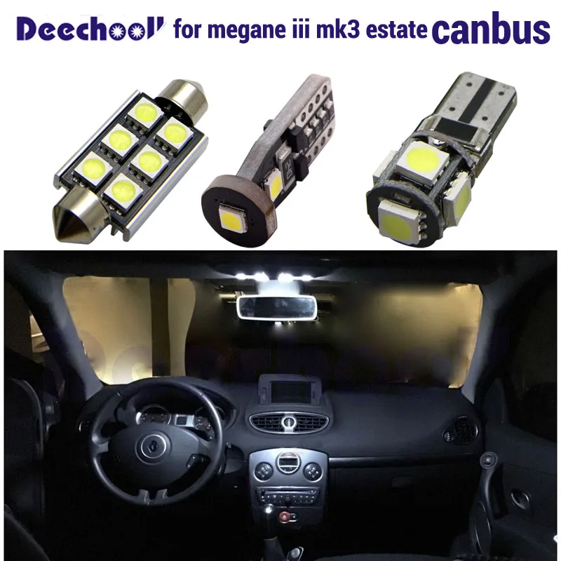 16pcs error free license plate light + canbus interior dome map light bulbs for Renault Megane III 3 MK3 Estate Grandtour 09-15
16pcs error free license plate light + canbus interior dome map light bulbs for Renault Megane III 3 MK3 Estate Grandtour 09-15