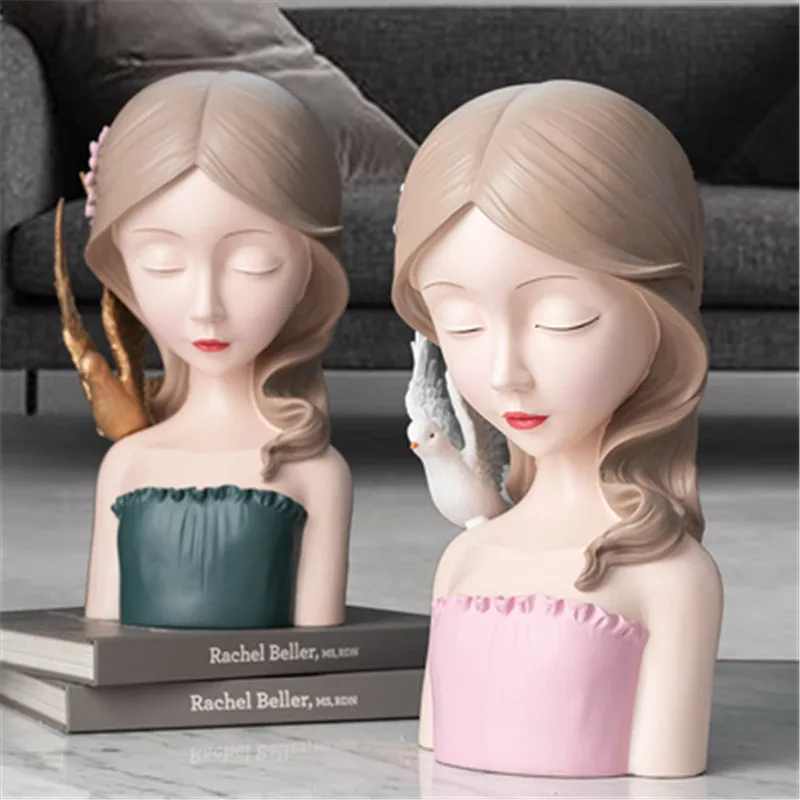 Bao Guang Ta Nordic Luxurious Maiden Statue Creative Living Room TV Cabinet Office Art Figurines Home Decor Sculpture A3241
Bao Guang Ta Nordic Luxurious Maiden Statue Creative Living Room TV Cabinet Office Art Figurines Home Decor Sculpture A3241
