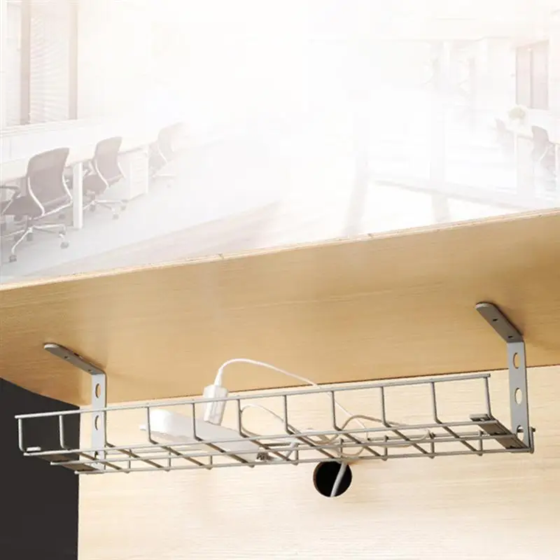 1Pc Under Desk Wire Storage Rack Useful Patch Board Storage Rack For Home Office Drawer Storage Rack Kitchen Organizer
1Pc Under Desk Wire Storage Rack Useful Patch Board Storage Rack For Home Office Drawer Storage Rack Kitchen Organizer