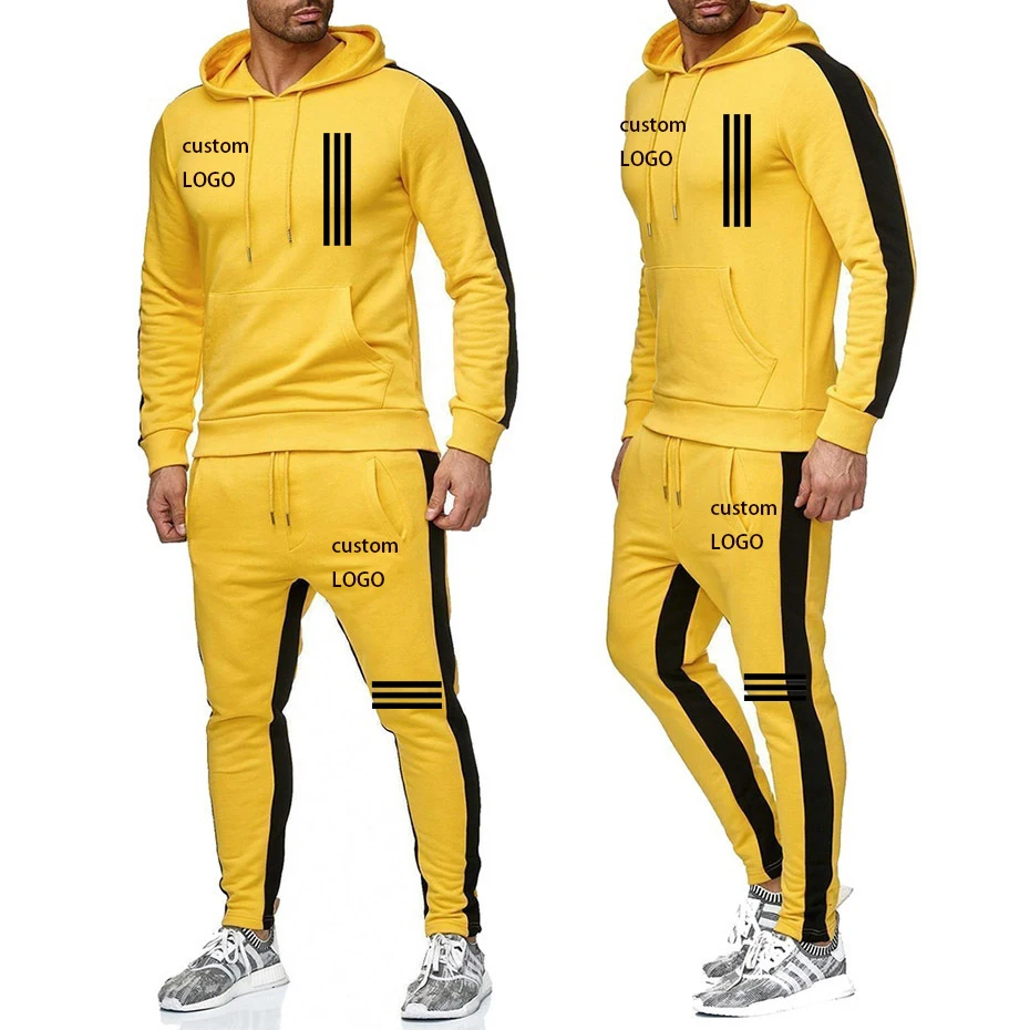 2021 new men's casual and comfortable fashion fleece suit hip-hop hooded sport suit Custom logo Sport two-piece set
2021 new men's casual and comfortable fashion fleece suit hip-hop hooded sport suit Custom logo Sport two-piece set