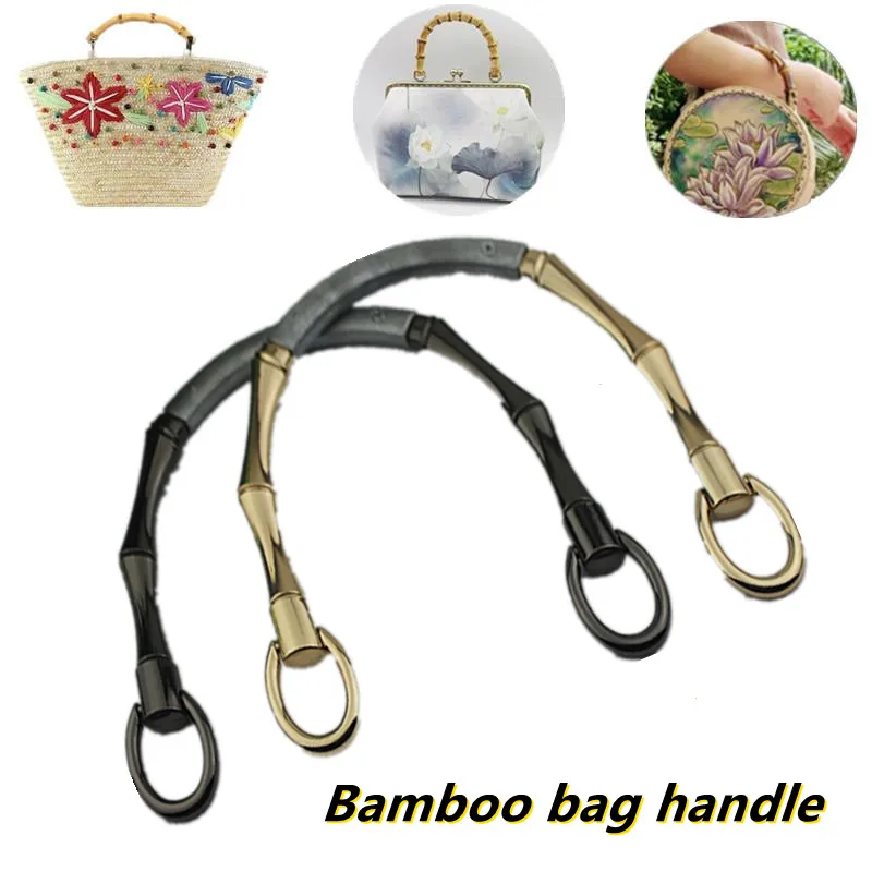New Metal Bag Handle Replacement Women Handbag Tote Handles Bamboo Shape Clutch Bag Straps Accessories
New Metal Bag Handle Replacement Women Handbag Tote Handles Bamboo Shape Clutch Bag Straps Accessories