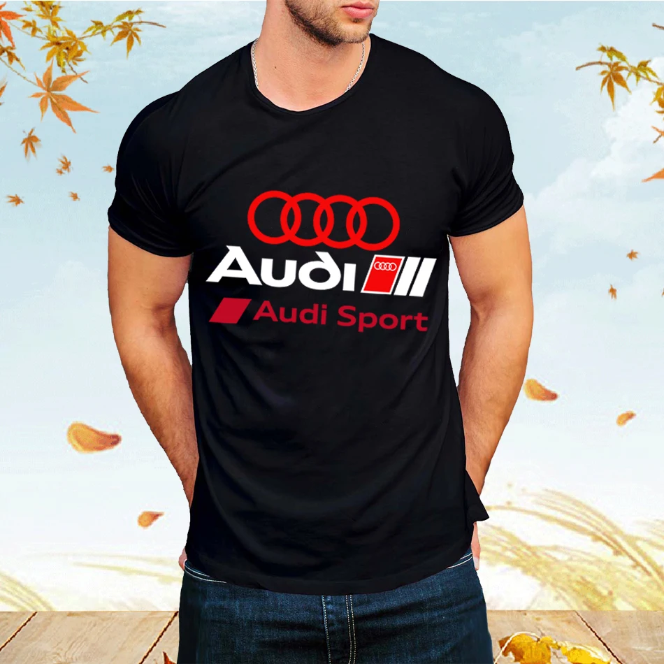2021Audi Sport Men's Fashion T Shirt Mens Slim Tee Shirt Funny T-shirt Sports Tee Shirt Cotton Top Clothing /// 
2021Audi Sport Men's Fashion T Shirt Mens Slim Tee Shirt Funny T-shirt Sports Tee Shirt Cotton Top Clothing ///
