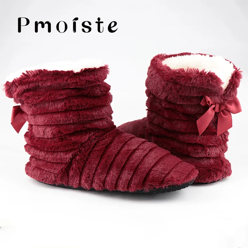 Plush Warm Indoor slippers Women furry slippers for home Christmas Socks Shoes Cotton Slides Winter Bedroom Floor slippers
Plush Warm Indoor slippers Women furry slippers for home Christmas Socks Shoes Cotton Slides Winter Bedroom Floor slippers