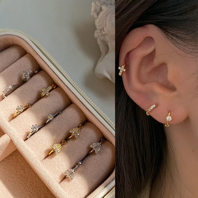 Silver Earrings for Women S925 Sterling Silver Earrings Cross butterfly Crystal Trendy 2020 Jewelry Accessories Wedding Party
Silver Earrings for Women S925 Sterling Silver Earrings Cross butterfly Crystal Trendy 2020 Jewelry Accessories Wedding Party