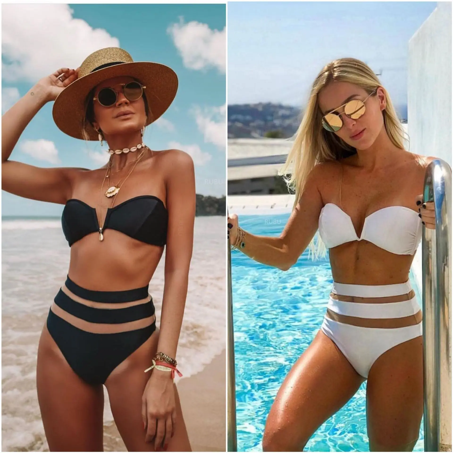 2021 New Sexy High Waist Bikini Women Mesh Swimsuit Push Up Swimwear Off Shoulder Bikini Set Solid Bathing Suit Summer Beachwear
2021 New Sexy High Waist Bikini Women Mesh Swimsuit Push Up Swimwear Off Shoulder Bikini Set Solid Bathing Suit Summer Beachwear