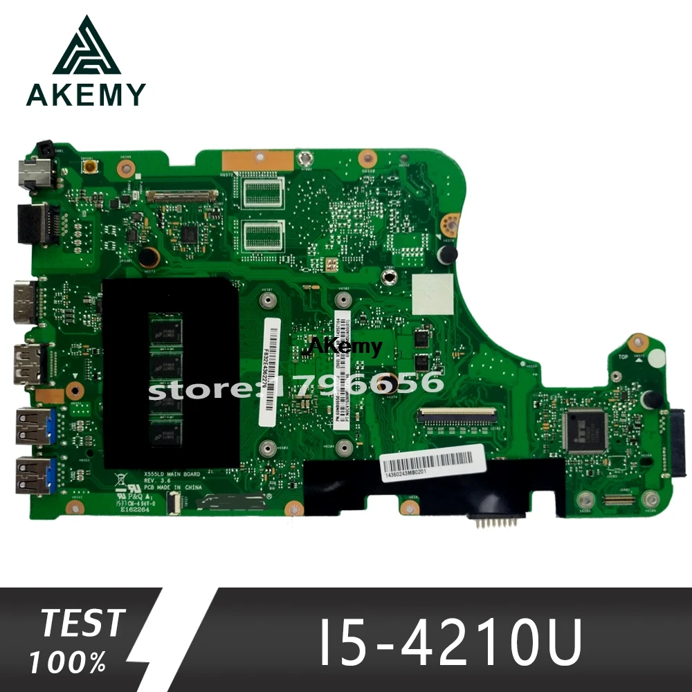 X555LA материнская плата для For Asus X555LD X555LP X555LA X555L X555 материнская плата для ноутбука I5-4210U 4GB-RAM материнская плата mianboard 100% ТЕСТ ОК
X555LA материнская плата для For Asus X555LD X555LP X555LA X555L X555 материнская плата для ноутбука I5-4210U 4GB-RAM материнская плата mianboard 100% ТЕСТ ОК