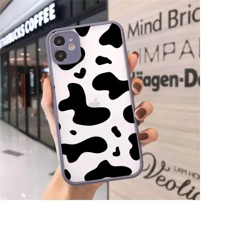cow Phone Case matte transparent For gray iPhone 7 8 x xs xr 11 12 pro plus max mini Funda Clear
cow Phone Case matte transparent For gray iPhone 7 8 x xs xr 11 12 pro plus max mini Funda Clear