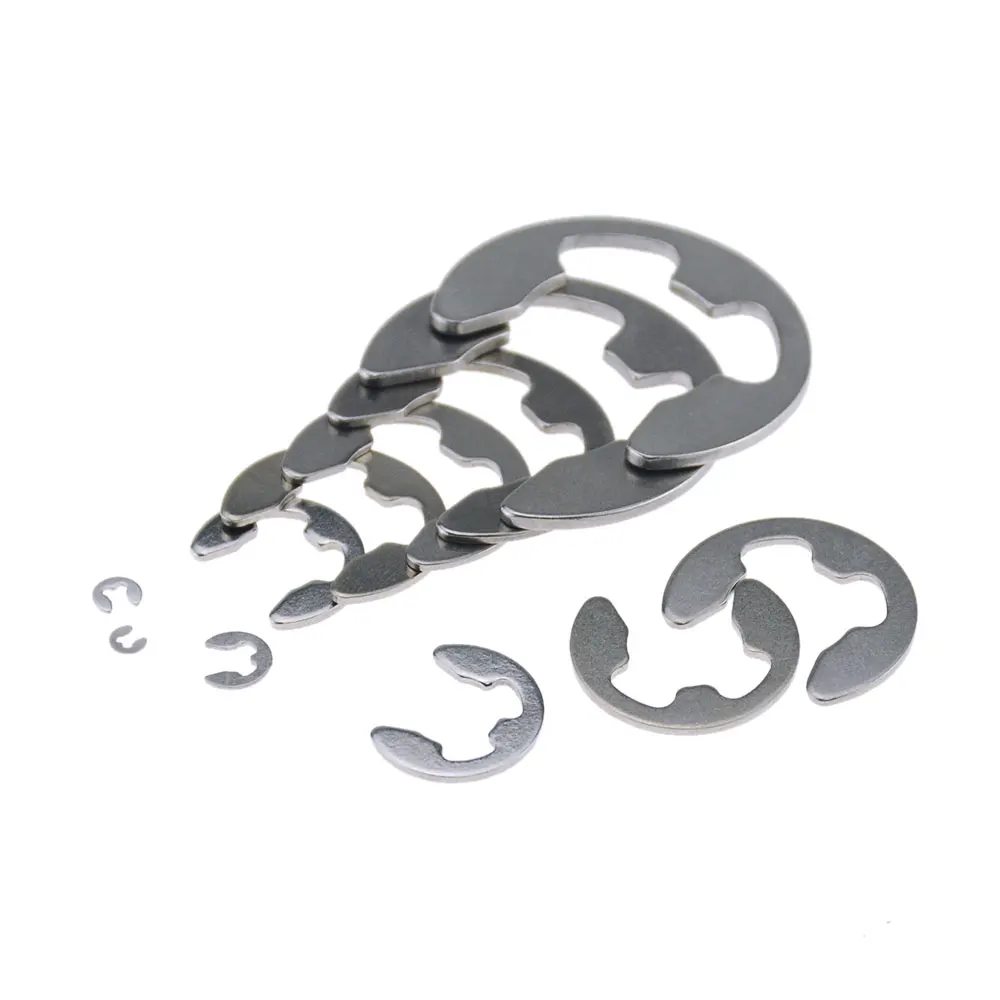 10PCS M9 M10 M12 M15 M16 GB896 304 Stainless Steel Circlip Sack Retainer E-type Buckle-shaped Split Washers Snap Ring
10PCS M9 M10 M12 M15 M16 GB896 304 Stainless Steel Circlip Sack Retainer E-type Buckle-shaped Split Washers Snap Ring