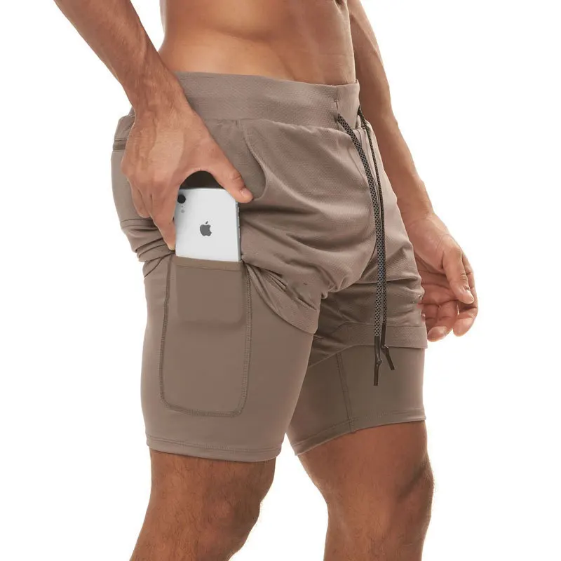Men 2 In 1 Double-layer Quick Dry Gym Running Shorts Fitness Jogging Workout Sports Shorts Short Athletic Pants
Men 2 In 1 Double-layer Quick Dry Gym Running Shorts Fitness Jogging Workout Sports Shorts Short Athletic Pants
