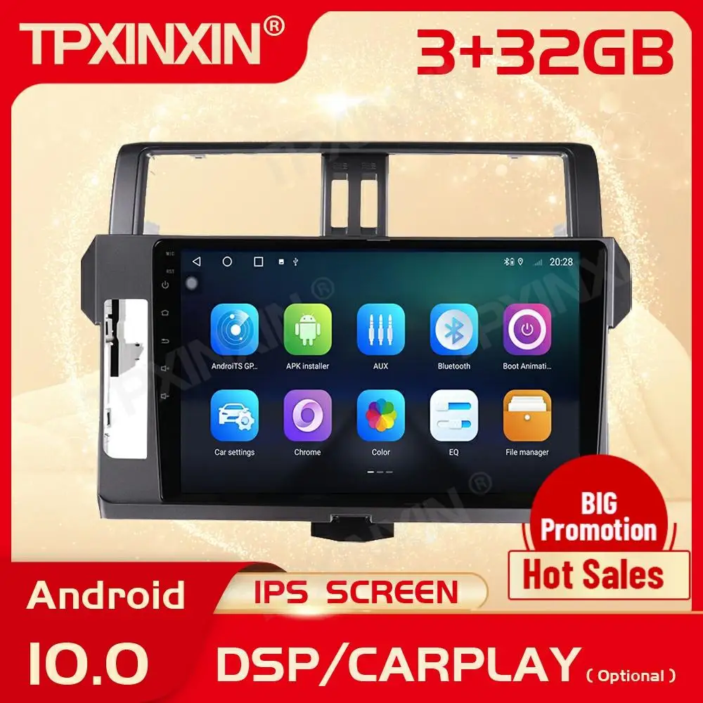 2 Din Carplay Android радио приемник Мультимедиа Стерео для Toyota Prado 2014 2015 2016 2017 GPS Навигация BT рекордер головное устройство
2 Din Carplay Android радио приемник Мультимедиа Стерео для Toyota Prado 2014 2015 2016 2017 GPS Навигация BT рекордер головное устройство