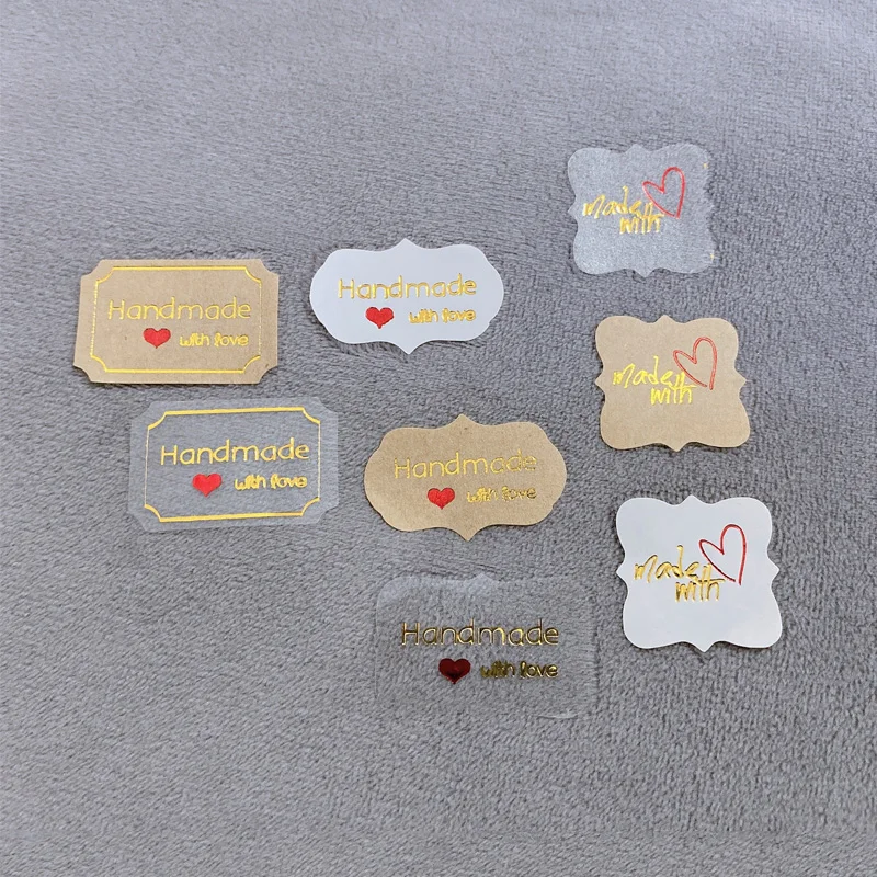 120pcs/pack Cake Packaging Handmade With Love Kraft Sticker Baking New Arrival Sealing Stickers
120pcs/pack Cake Packaging Handmade With Love Kraft Sticker Baking New Arrival Sealing Stickers