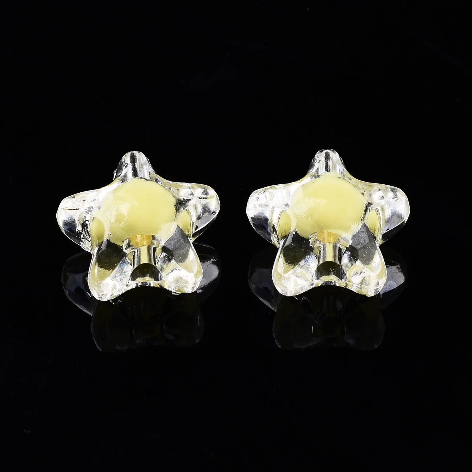 500g Transparent Acrylic Star Beads Bead in Bead Mixed Color Beads For DIY Jewelry Making, 19x20x11mm, Hole: 3mm
500g Transparent Acrylic Star Beads Bead in Bead Mixed Color Beads For DIY Jewelry Making, 19x20x11mm, Hole: 3mm