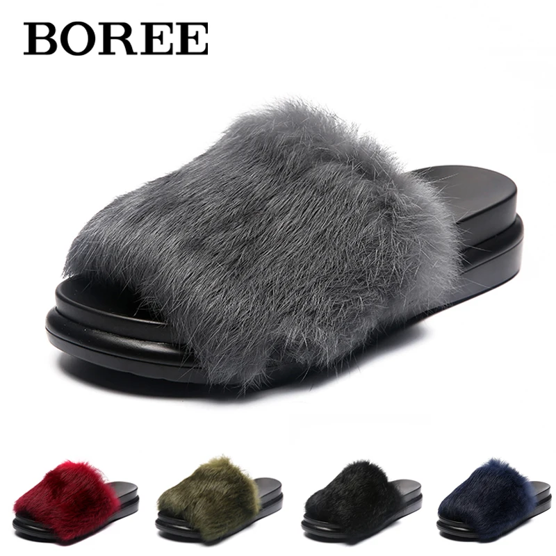 Fur Slippers Women Home Fluffy Sliders Summer Flats Non-slip Wedge Slippers Female Platform Shoes Comzy Furry Indoor Flip Flops
Fur Slippers Women Home Fluffy Sliders Summer Flats Non-slip Wedge Slippers Female Platform Shoes Comzy Furry Indoor Flip Flops