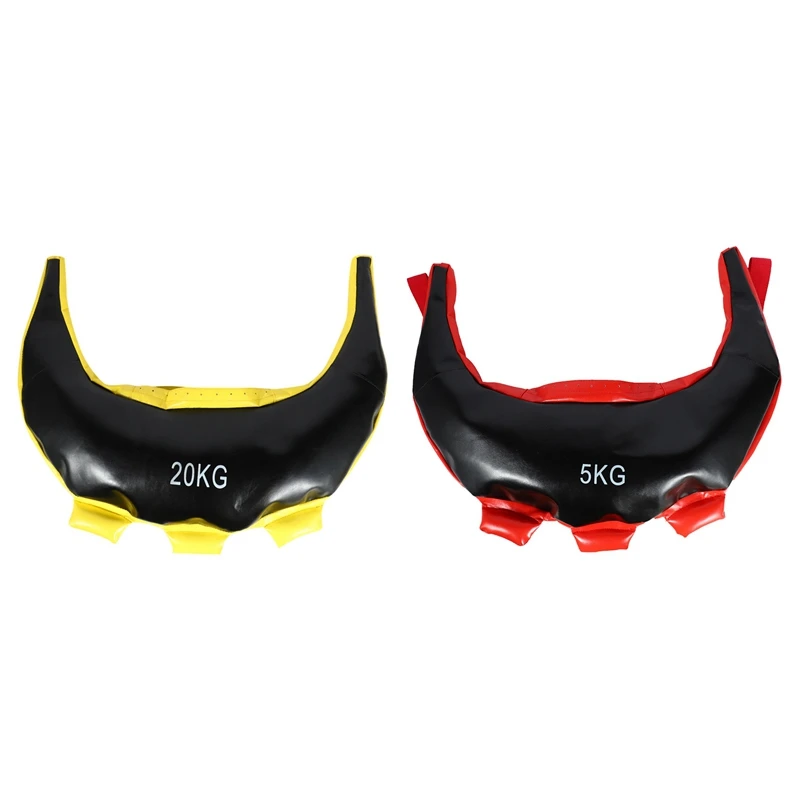 2X Weight Lifting Boxing Bag Bulgarian Power Bag Strength Exercise Sandbag Fitness Boxing Training Sand Bag Yellow & Red
2X Weight Lifting Boxing Bag Bulgarian Power Bag Strength Exercise Sandbag Fitness Boxing Training Sand Bag Yellow & Red