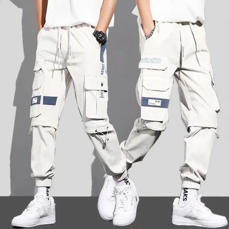 New Men's Pants Hip Hop Harajuku Fashion Streetwear Jogging Pants Men Casual Elastic Waist Men Clothing Cargo Pants Men Trousers
New Men's Pants Hip Hop Harajuku Fashion Streetwear Jogging Pants Men Casual Elastic Waist Men Clothing Cargo Pants Men Trousers