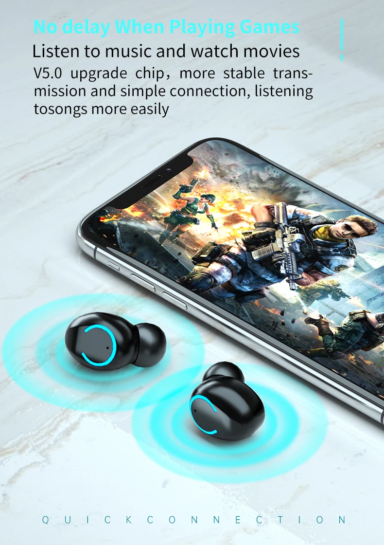 Hot Slae F9-47 Bluetooth 5.0 Earphones Wireless Headphone 9D Stereo Sports Waterproof Earbuds Headsets With Microphone
Hot Slae F9-47 Bluetooth 5.0 Earphones Wireless Headphone 9D Stereo Sports Waterproof Earbuds Headsets With Microphone