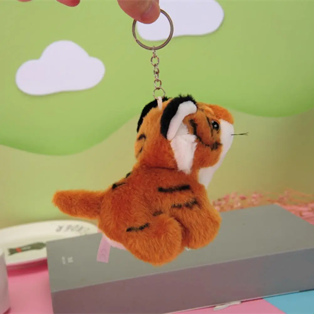Plush Keychain Lovely Attractive Colorful Backpack Tiger Plush Pendant Tiger Pendant for Decoration
Plush Keychain Lovely Attractive Colorful Backpack Tiger Plush Pendant Tiger Pendant for Decoration