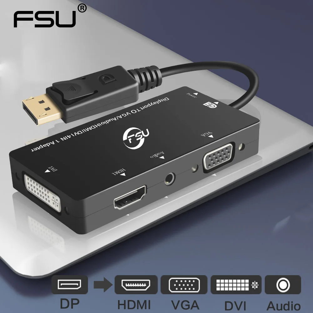 Интерфейс Thunderbolt для порта дисплея DP DVI HDMI VGA аудио адаптер Apple MacBook Air кабель