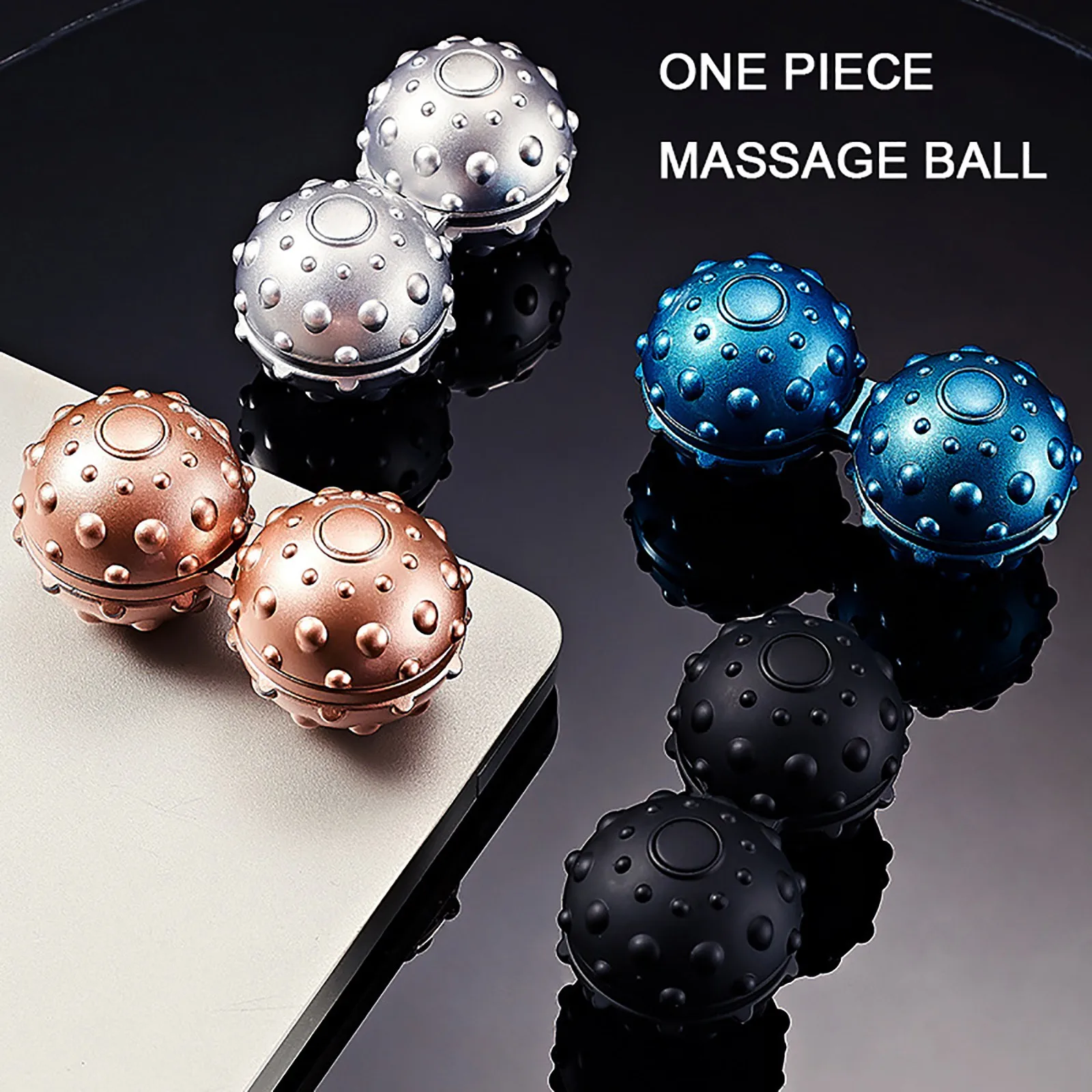 

Fidget Ball-Spinner,Acupressure Massage Balls Hand Spinner-Fidget Toys For Kids And Adults Antistress Hand