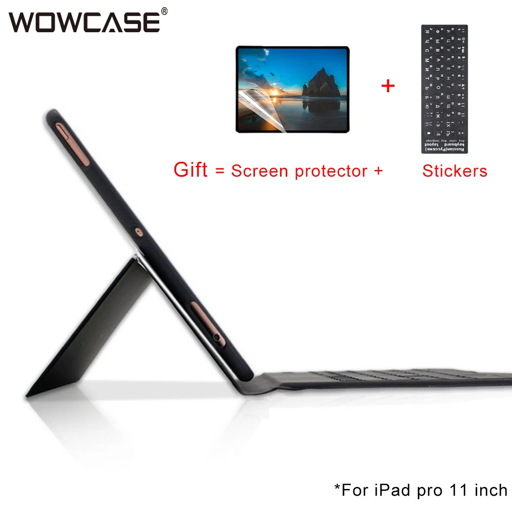 7 Colors Backlit Keyboard Case for iPad Pro 11 Wireless Bluetooth Keyboard Cover for iPad Pro 11 2018 A2013 A1934 A1980 A1979
7 Colors Backlit Keyboard Case for iPad Pro 11 Wireless Bluetooth Keyboard Cover for iPad Pro 11 2018 A2013 A1934 A1980 A1979