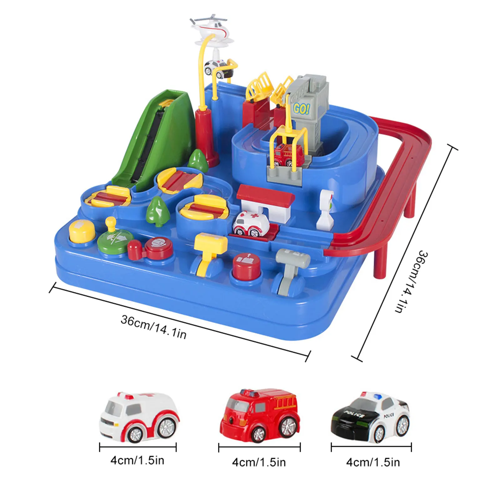 Race Tracks For Boys Car Adventure Toys Boys Girls City Rescue Preschool Educational Toy Vehicle Puzzle Car Track Playsets Kids
Race Tracks For Boys Car Adventure Toys Boys Girls City Rescue Preschool Educational Toy Vehicle Puzzle Car Track Playsets Kids
