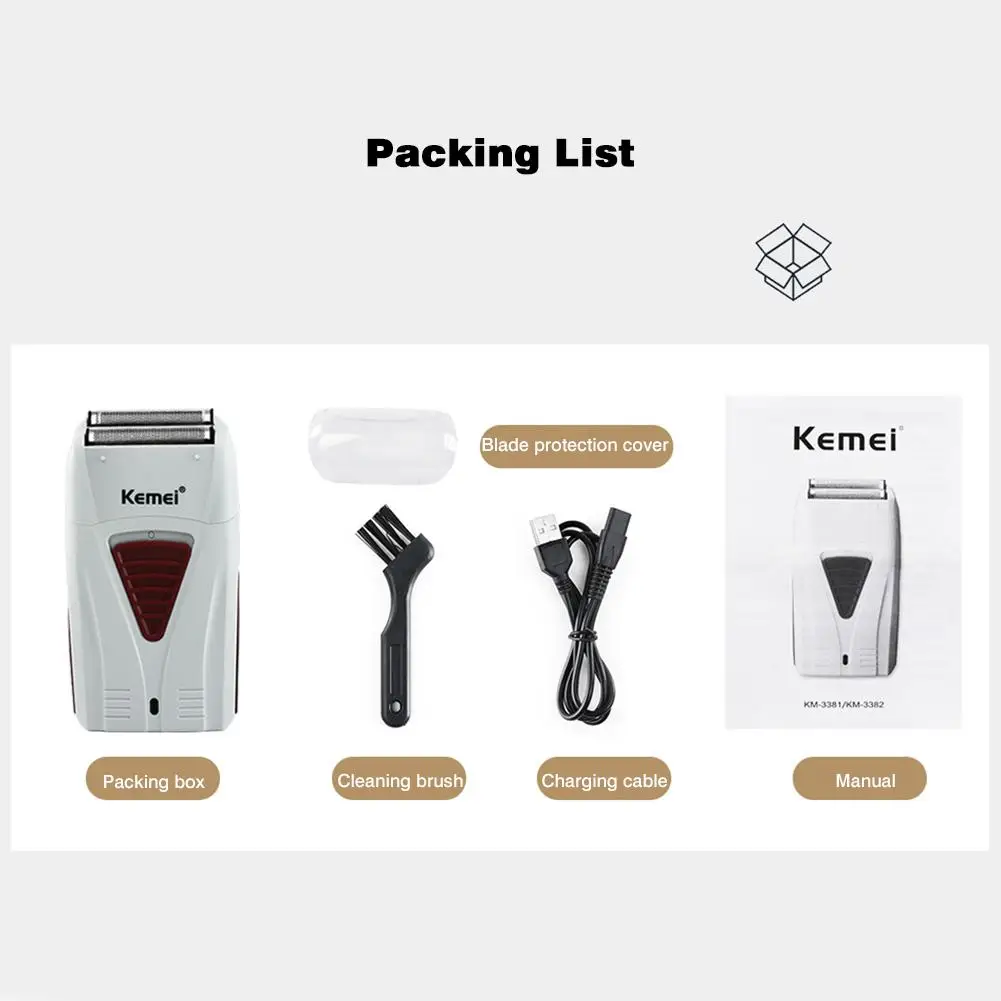 Electric Shaver Barber Finish Electric Shaver For Men Portable USB Cordless Rechargeable Beard Razor Reciprocating Shaving Machi 
Electric Shaver Barber Finish Electric Shaver For Men Portable USB Cordless Rechargeable Beard Razor Reciprocating Shaving Machi
