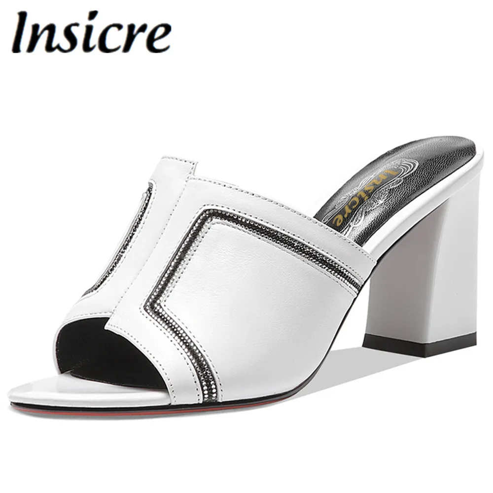 Insicre New Women Slippers Summer Thick High Heels Outdoor Fashion Casual Sandals Comfortable Sexy Round Toe Wild Shoes Big Size
Insicre New Women Slippers Summer Thick High Heels Outdoor Fashion Casual Sandals Comfortable Sexy Round Toe Wild Shoes Big Size