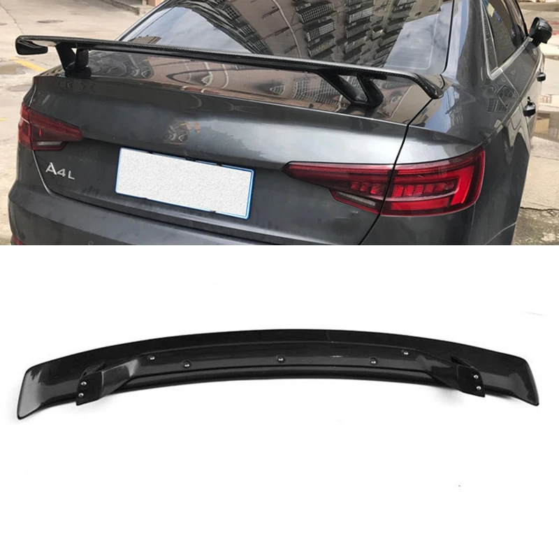 CEYUSOT для настоящий углерод волокно спойлер Audi A3 A4 S4 A5 A7 A8 TT 4 Двери Седан Универсальный GT Стиль багажник автомобиля крыла хвост аксессуары
CEYUSOT для настоящий углерод волокно спойлер Audi A3 A4 S4 A5 A7 A8 TT 4 Двери Седан Универсальный GT Стиль багажник автомобиля крыла хвост аксессуары