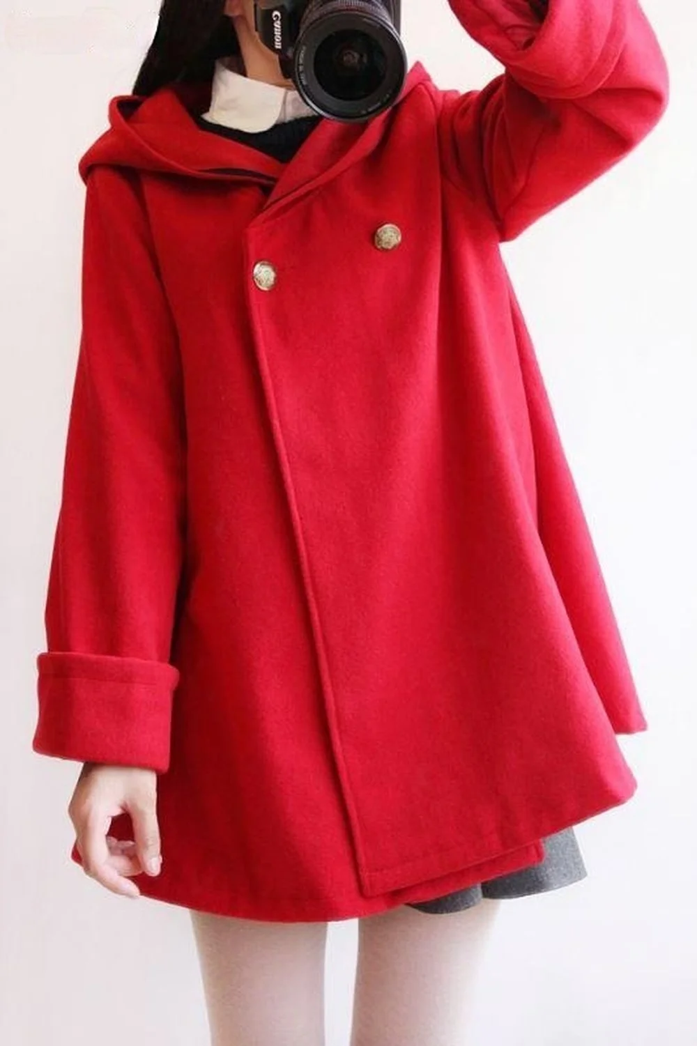 Autumn European Style Winter New Coat Ponchos and Capes Female Hooded Jacket Casual Trench Fashion Women Wool Coat
Autumn European Style Winter New Coat Ponchos and Capes Female Hooded Jacket Casual Trench Fashion Women Wool Coat