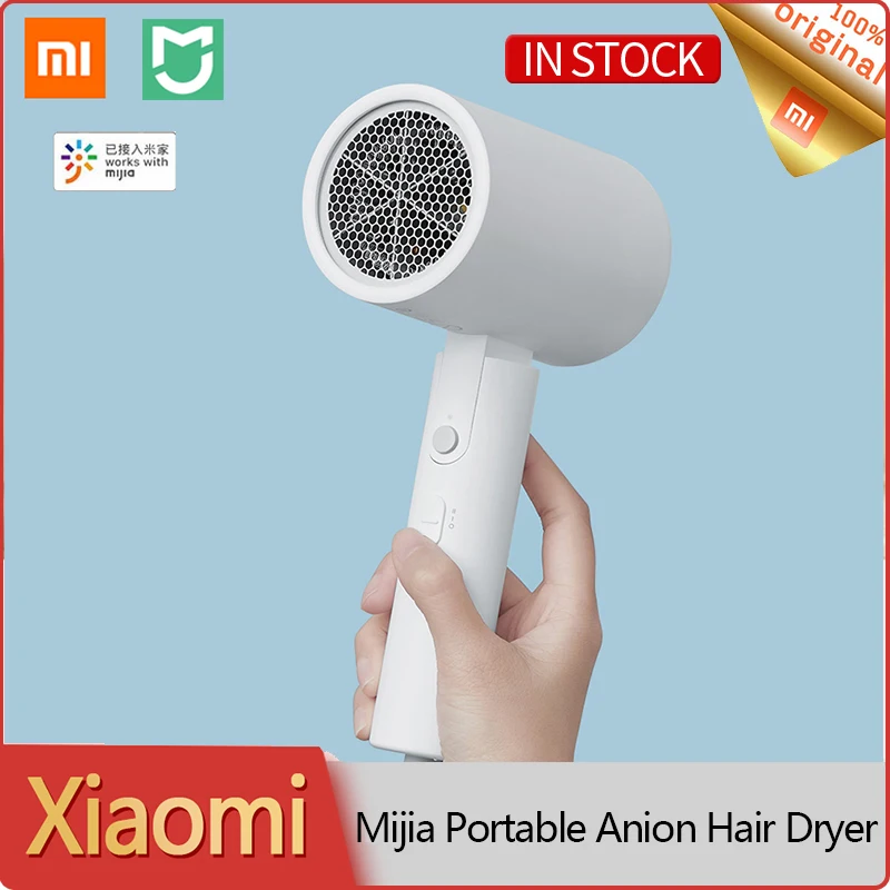 Xiaomi Mijia Portable Anion Hair Dryer Home Travel Foldable Professinal Hairdryer Nano Water Ion Hair Care Cold Warm Wind Mode
Xiaomi Mijia Portable Anion Hair Dryer Home Travel Foldable Professinal Hairdryer Nano Water Ion Hair Care Cold Warm Wind Mode