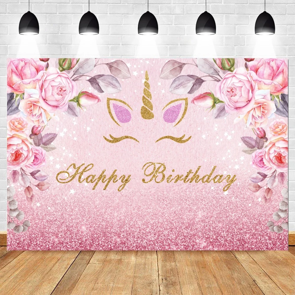 Yeele Golden Unicorn Backdrop Flowers Girl Birthday Party Pink Background Baby Photographic Photography Photo Studio Photophone
Yeele Golden Unicorn Backdrop Flowers Girl Birthday Party Pink Background Baby Photographic Photography Photo Studio Photophone