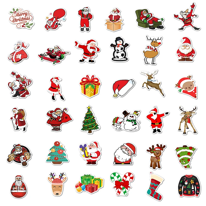 100 New Christmas Personalized Decoration Graffiti Stickers Waterproof Without Leaving Glue
100 New Christmas Personalized Decoration Graffiti Stickers Waterproof Without Leaving Glue