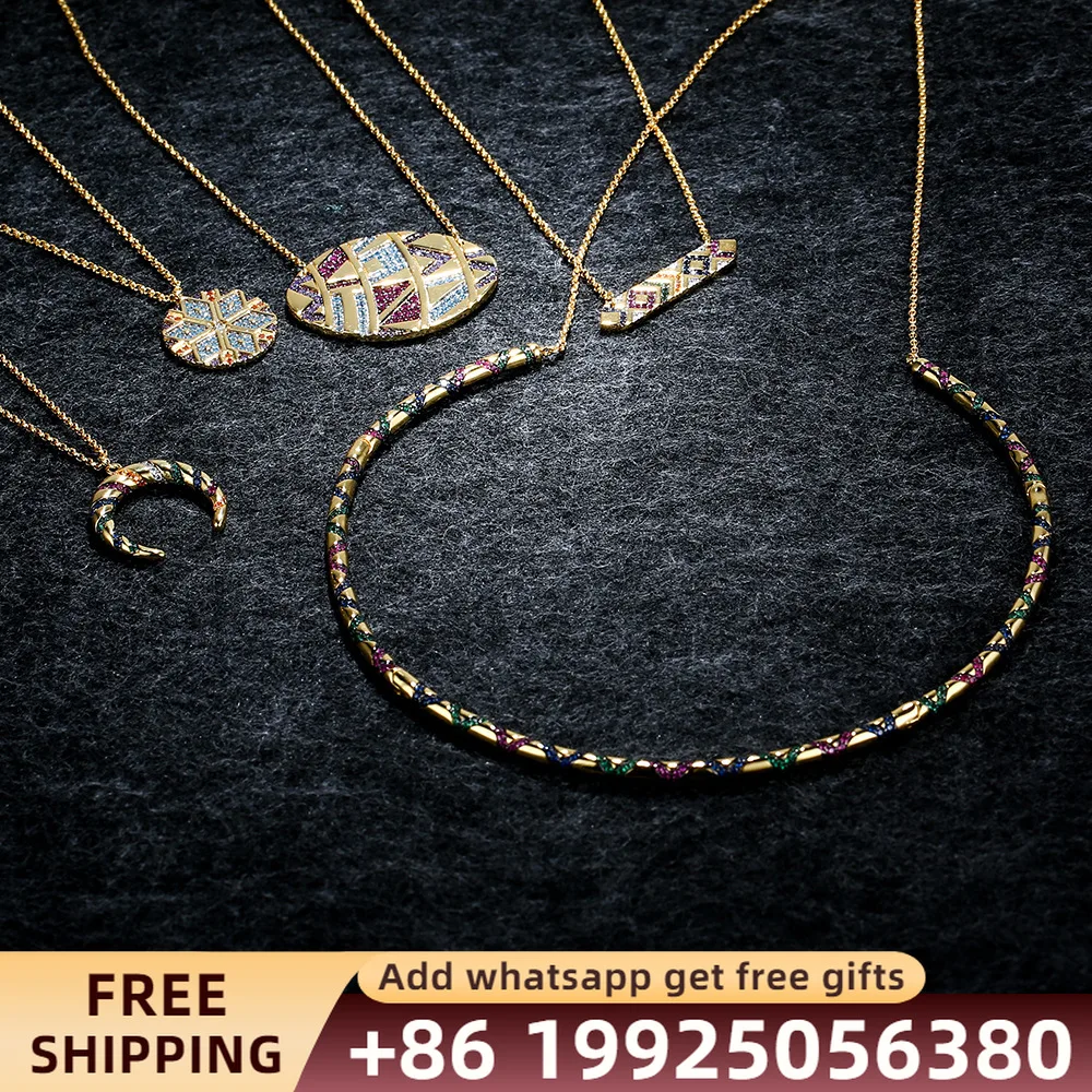 Monaco 925 sterling silver necklace sweater chains adjustable chain color zircon original 1:1 classic fashion gift
Monaco 925 sterling silver necklace sweater chains adjustable chain color zircon original 1:1 classic fashion gift