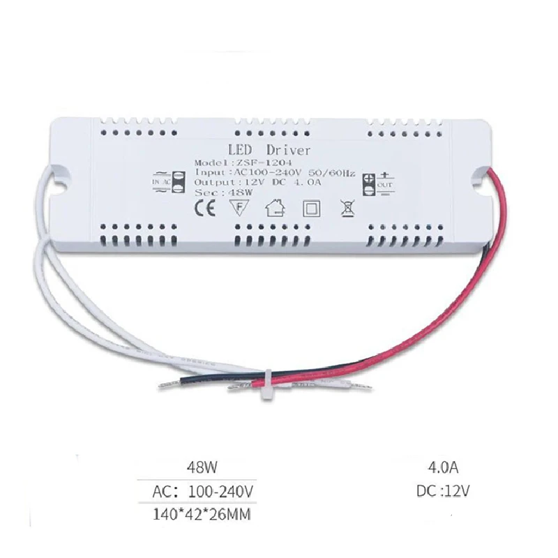 Led Driver Led Transformer Constant Voltage 1A 2A 3A 5A 6A 220v to 12v Light Adaptor DC Output For Led Trip MR16 MR11 Led Bulb
Led Driver Led Transformer Constant Voltage 1A 2A 3A 5A 6A 220v to 12v Light Adaptor DC Output For Led Trip MR16 MR11 Led Bulb