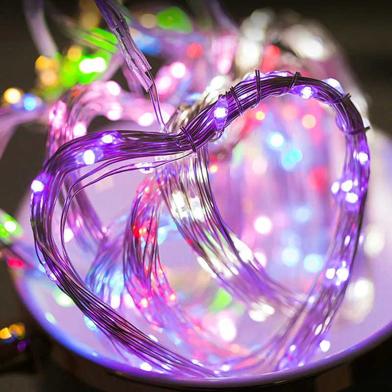 8 Colors 1/2/3/5M LED Stringlights Christmas Decorations Ornaments for Home Party Christmas Tree Birthday Wedding Lighting
8 Colors 1/2/3/5M LED Stringlights Christmas Decorations Ornaments for Home Party Christmas Tree Birthday Wedding Lighting