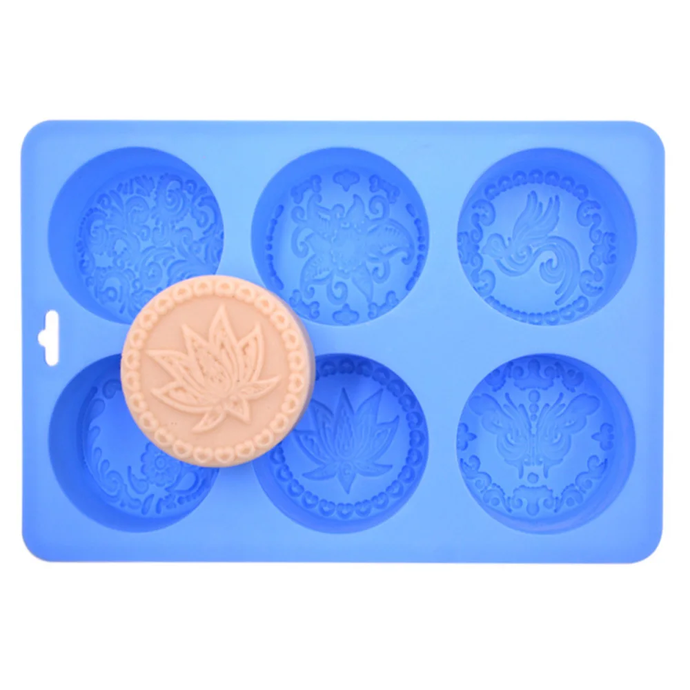 6 Cavity Silicone Soap Mold Handmade Flower Three-dimensional Cold Soap Cake Bee Fashion Ceramics Customization Bule Mold
6 Cavity Silicone Soap Mold Handmade Flower Three-dimensional Cold Soap Cake Bee Fashion Ceramics Customization Bule Mold
