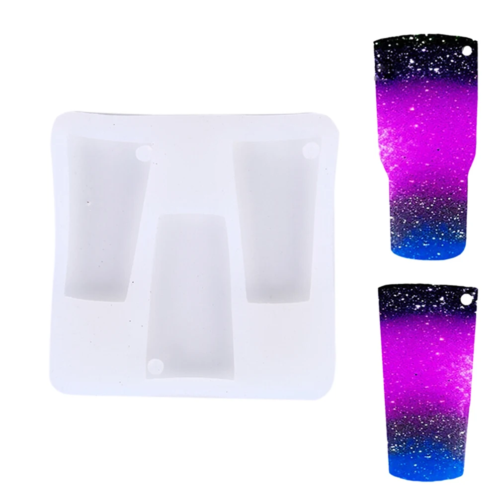 Epoxy Resin Shape Silicone Tumbler Mold Keychains Mould For Key Chain Pendant Clay DIY Resin Molds
Epoxy Resin Shape Silicone Tumbler Mold Keychains Mould For Key Chain Pendant Clay DIY Resin Molds