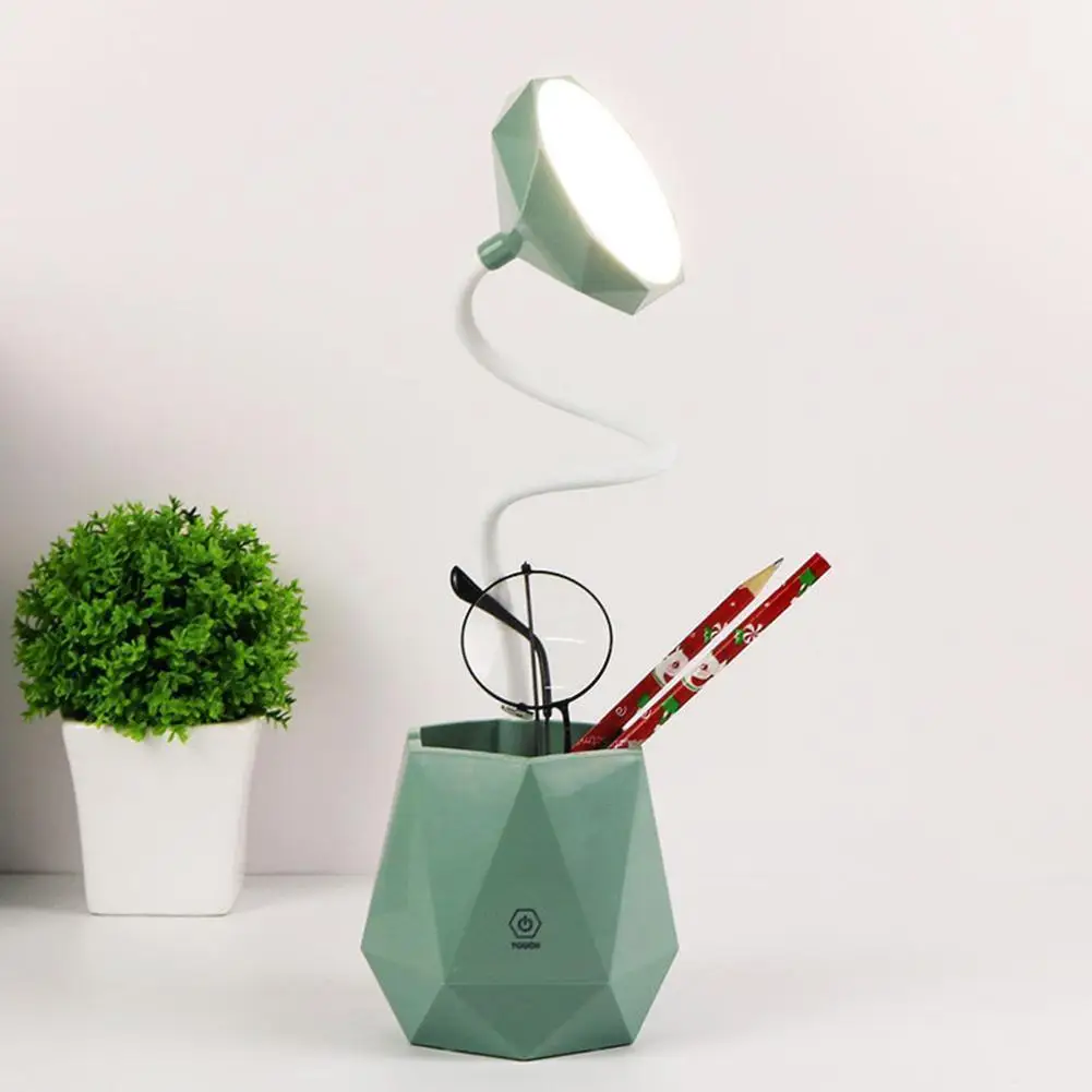 Led Eye Desk Lamp Pen Storage Holder Bracket Charging Lamp Dimming Desk Three-speed J7u8
Led Eye Desk Lamp Pen Storage Holder Bracket Charging Lamp Dimming Desk Three-speed J7u8