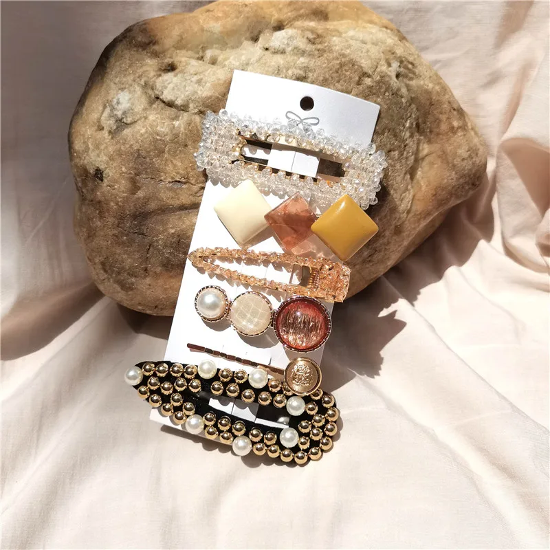 2020 New Mixing Styles Colorful Acrylic Crystal Star Heart Pearl Hair Clips Hairpins For Women Girls Fashion Hair Accessories
2020 New Mixing Styles Colorful Acrylic Crystal Star Heart Pearl Hair Clips Hairpins For Women Girls Fashion Hair Accessories