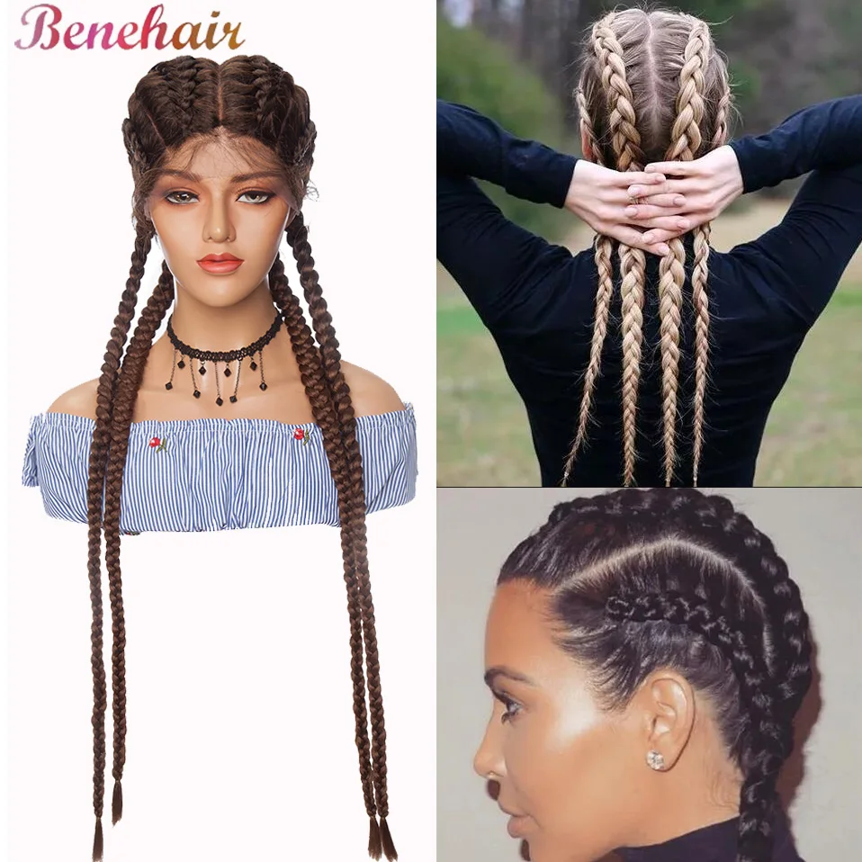 Benehair 35inch Braid Hair Wig Synthetic Lace Front Wig With Baby Hair Wholesale Box Braided Lace Wigs Afro Wigs For Black Women
Benehair 35inch Braid Hair Wig Synthetic Lace Front Wig With Baby Hair Wholesale Box Braided Lace Wigs Afro Wigs For Black Women