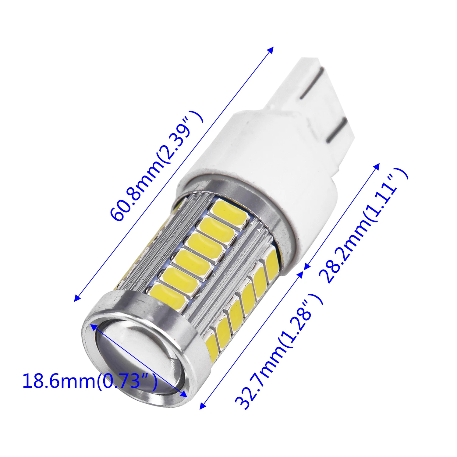 6,6 лм свет s лампы Резервное копирование 7443 Вт 2 шт. Белый T20 7440 5630 33SMD светодиодная купольная карта поворотный свет
6,6 лм свет s лампы Резервное копирование 7443 Вт 2 шт. Белый T20 7440 5630 33SMD светодиодная купольная карта поворотный свет