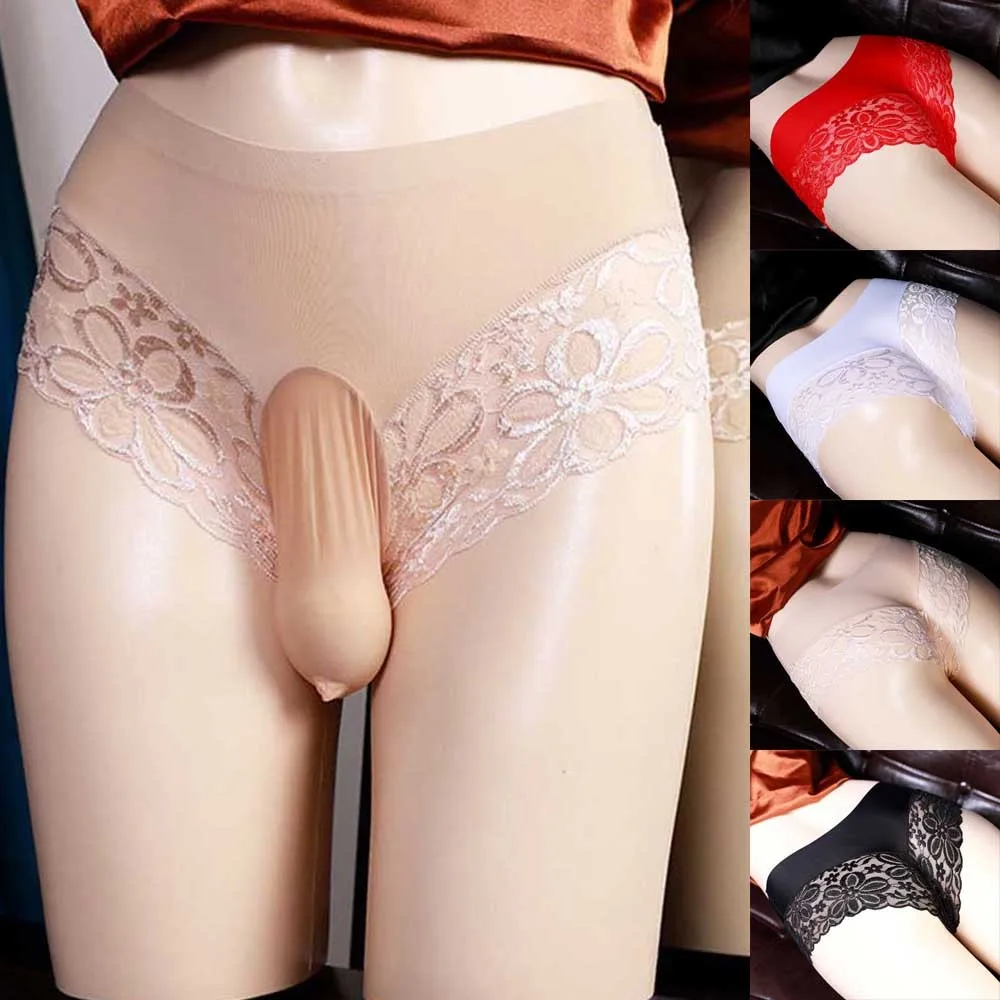 Mens Sexy Sissy Underwear Lace Ice Silk See Through Underpant Erotic Temptation Thongs Men Bikini Bottom Erotic Temptation Thong
Mens Sexy Sissy Underwear Lace Ice Silk See Through Underpant Erotic Temptation Thongs Men Bikini Bottom Erotic Temptation Thong