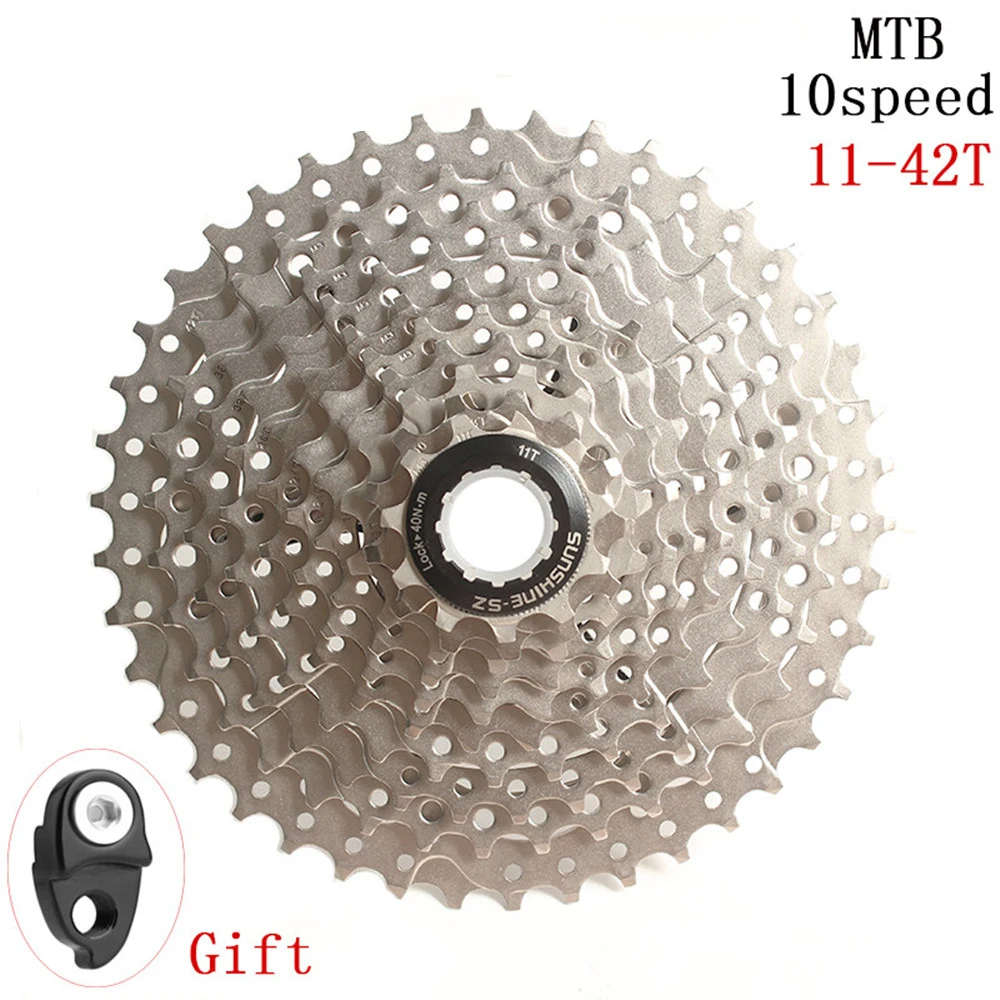 SUNSHINE-SZ MTB горный велосипед 10s 30s 10 скоростей 11-42T кассета свободное колесо звездочки для велосипеда запчасти маховик
SUNSHINE-SZ MTB горный велосипед 10s 30s 10 скоростей 11-42T кассета свободное колесо звездочки для велосипеда запчасти маховик