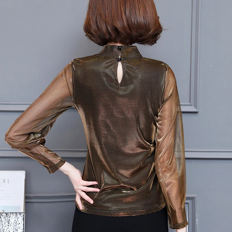 2021 New Fashion Long Sleeve Women Shirts Casual Elegant Women Tops Solid Mesh Women Clothing Slim Women Blouses Autumn 6082 50
2021 New Fashion Long Sleeve Women Shirts Casual Elegant Women Tops Solid Mesh Women Clothing Slim Women Blouses Autumn 6082 50