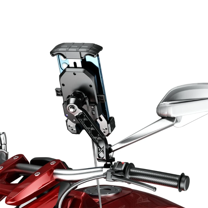 P8DF Motorbike Wireless Charger Type C PD Charger Holder for 3.5-6.5 inch Cellphone
P8DF Motorbike Wireless Charger Type C PD Charger Holder for 3.5-6.5 inch Cellphone