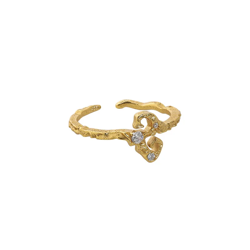925 Sterling Silver Marble Texture S Zircon Open Rings For Women Light Luxury 18k Gold Female Fasion Jewellery 2021 Trend
925 Sterling Silver Marble Texture S Zircon Open Rings For Women Light Luxury 18k Gold Female Fasion Jewellery 2021 Trend