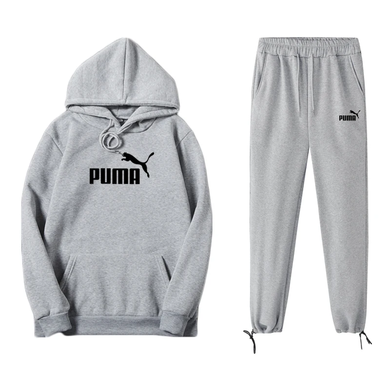 PUMMA Mens Tracksuits 2020 Men Sets Sweatshirt+sweatpants Tracksuit Zipper Stand Collar Sports Suit Jogging Fitness Men Clothing
PUMMA Mens Tracksuits 2020 Men Sets Sweatshirt+sweatpants Tracksuit Zipper Stand Collar Sports Suit Jogging Fitness Men Clothing